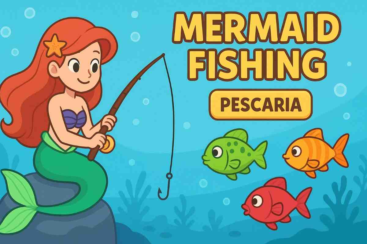 Mermaid Fishing tela inicial